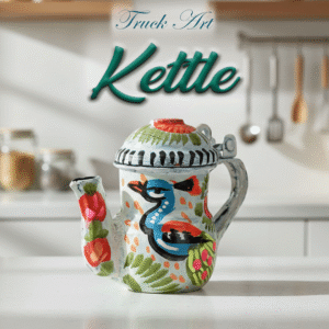 Truck Art Kettle (H-8cm)