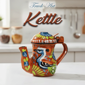 Truck Art Kettle (H-8cm)