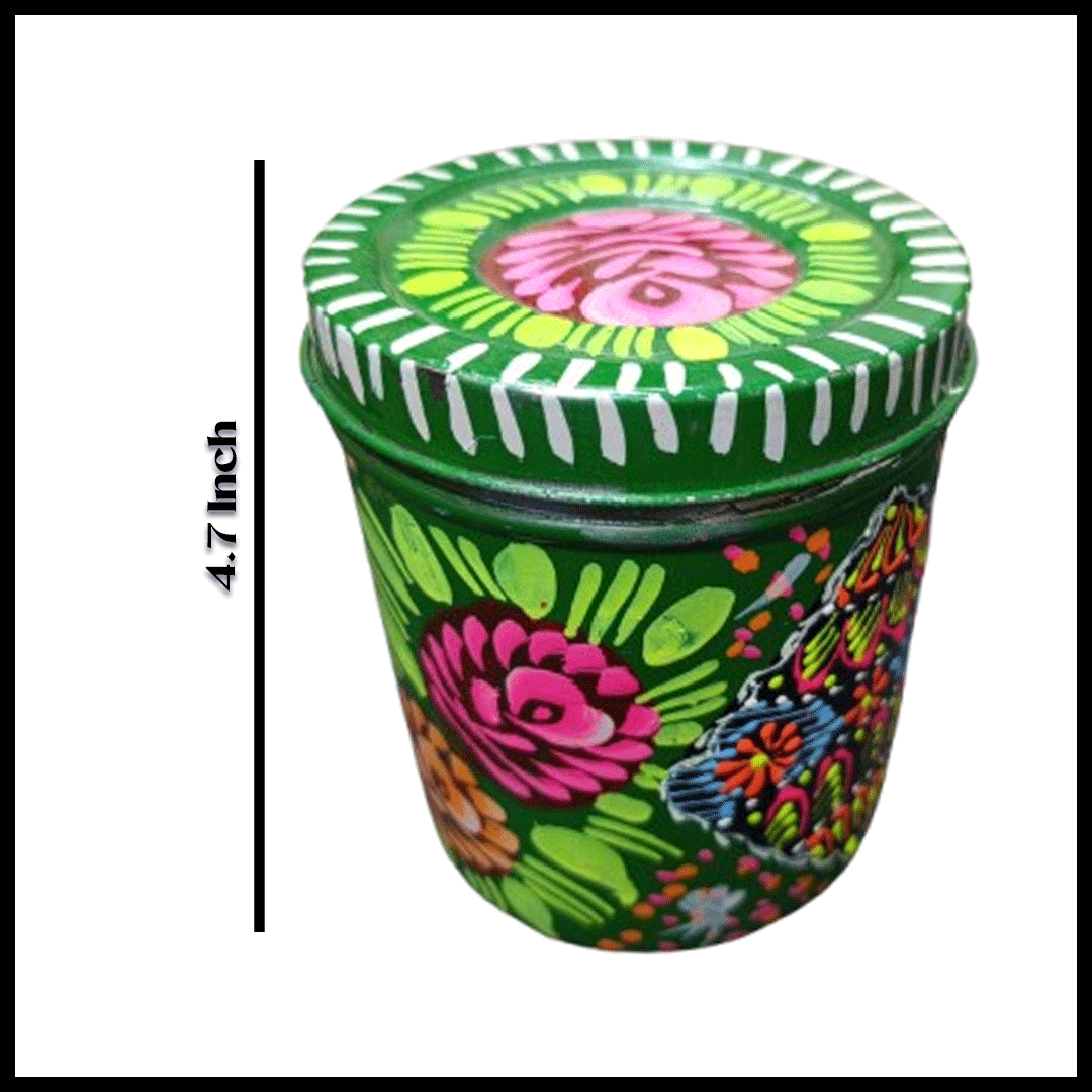 Truck Art Masala Box – Traditional Pakistani Spice Storage (H-4.7 Inch) - Image 3