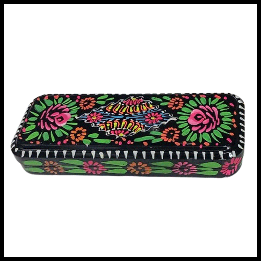 Pakistani Truck Art Bundi Pencil Box (W-20cm) - Image 3