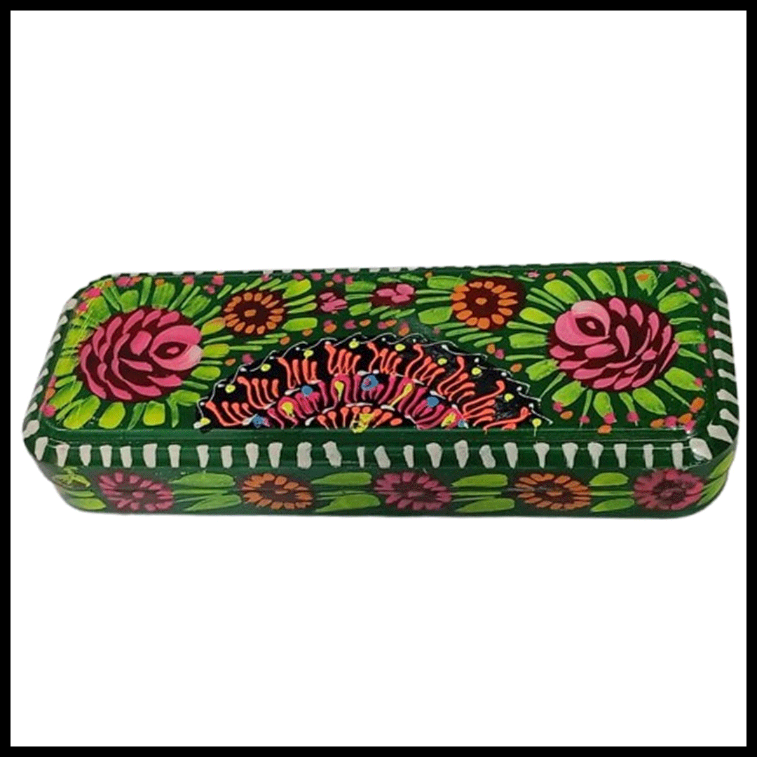 Pakistani Truck Art Bundi Pencil Box (W-20cm) - Image 3