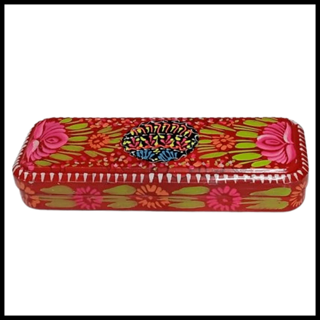 Pakistani Truck Art Bundi Pencil Box (W-20cm) - Image 3