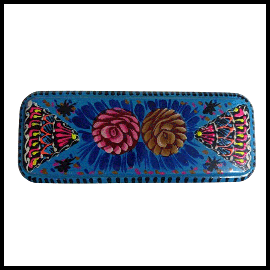Pakistani Truck Art Bundi Pencil Box (W-20cm) - Image 3
