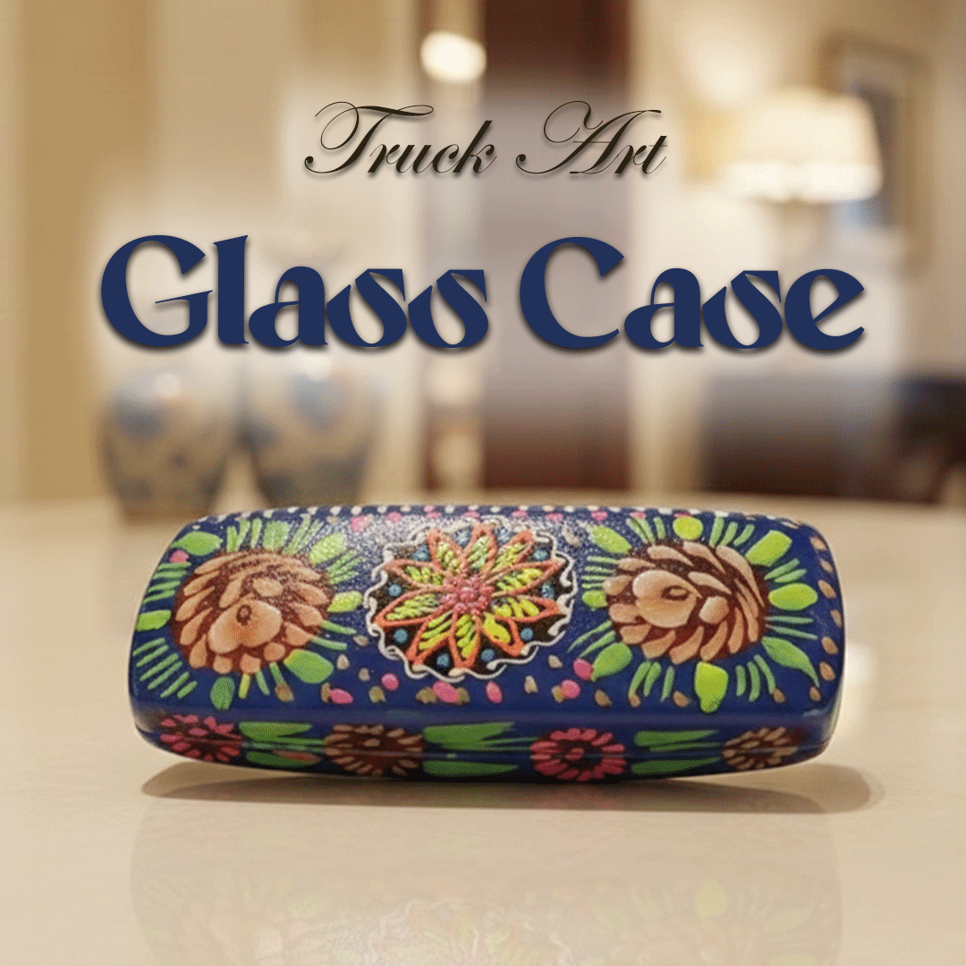 Truck Art Bundi Glass Case (W:15cm)