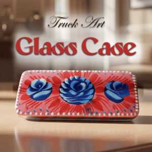 Truck Art Glass Case (W:15cm)