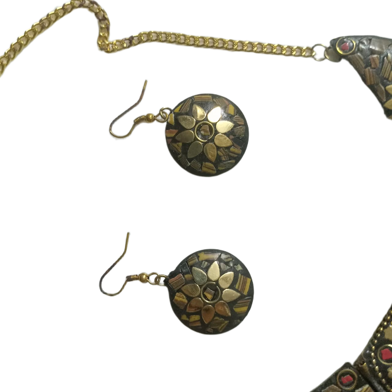 Afghani Necklace With Artificial Stone - Image 12