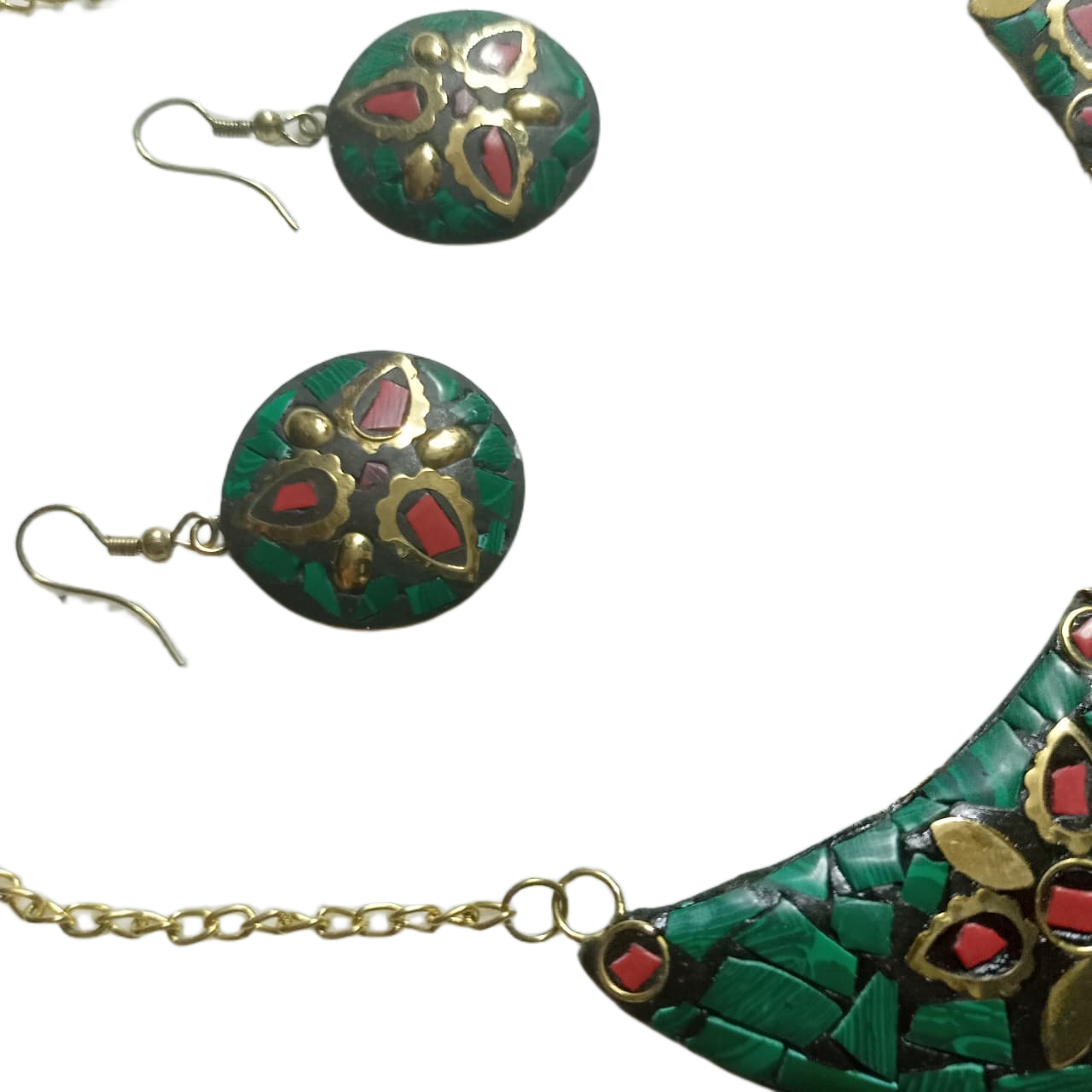 Afghani Necklace With Artificial Stone - Image 8
