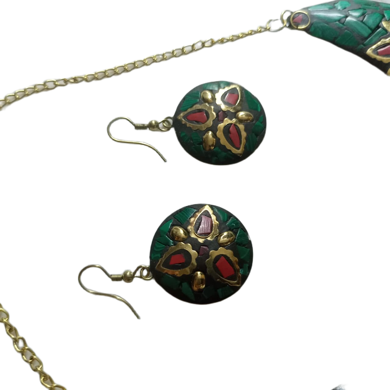 Afghani Necklace With Artificial Stone - Image 9