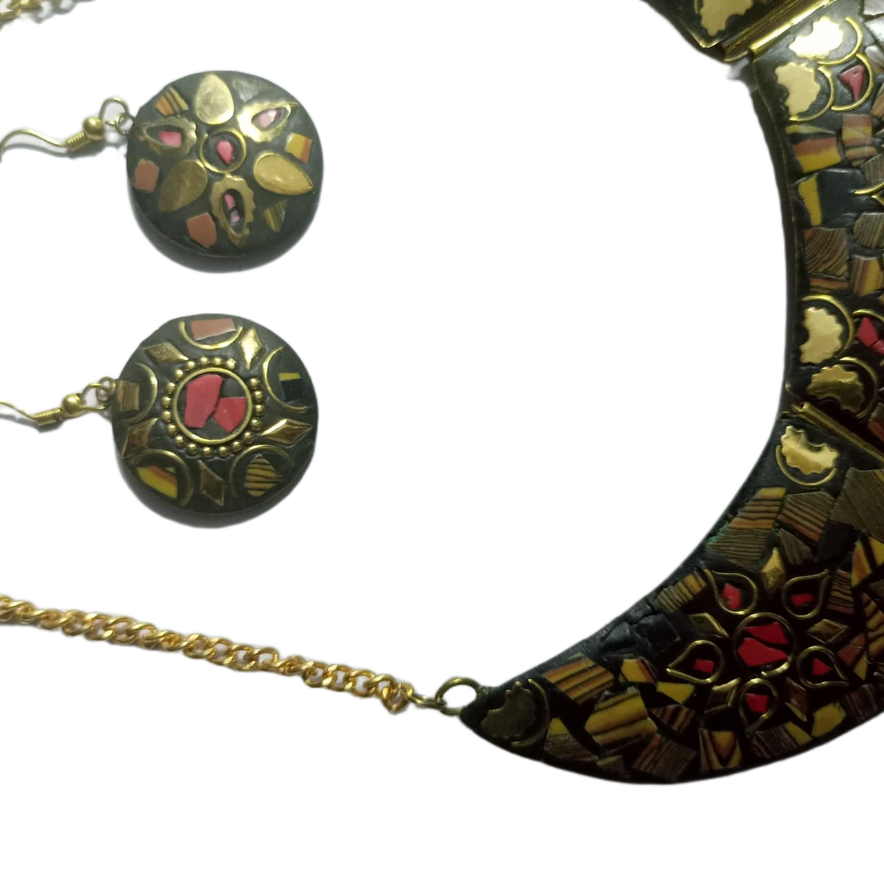 Afghani Necklace With Artificial Stone - Image 7