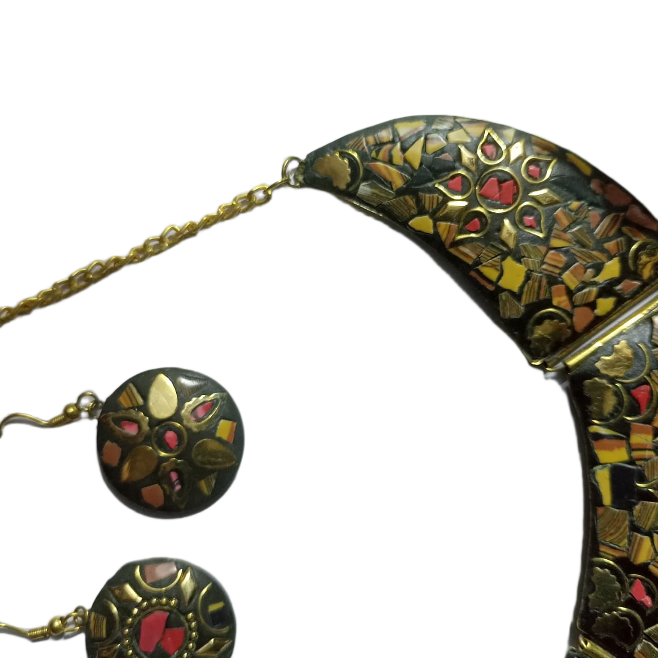 Afghani Necklace With Artificial Stone - Image 8