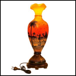 Camel Skin Lamp Vase Shape (Size :59 cm)