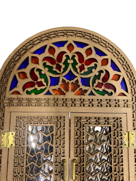 Handcrafted Wooden Decorative Gate (H-11inch × W-8inch) - Image 7