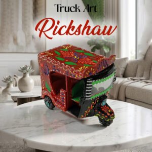 Truck Art Rickshaw (W-7cm:H-10cm:L-12.5cm)