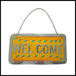 Chamakpatti Welcome Plate (W-27cm, H-15cm)