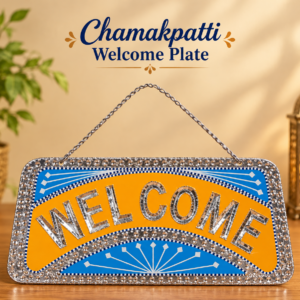 Chamakpatti Welcome Plate (W-29cm, H-15cm)