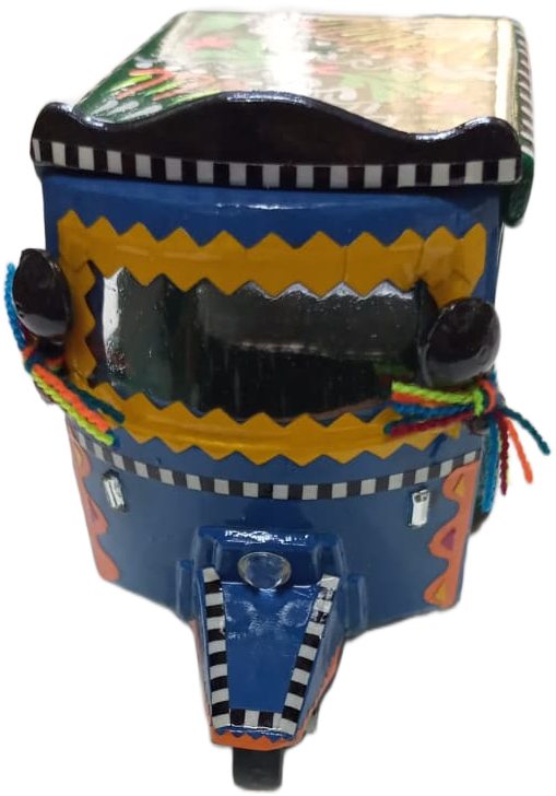 Truck Art Rickshaw (W-7cm:H-10cm:L-12.5cm) - Image 5