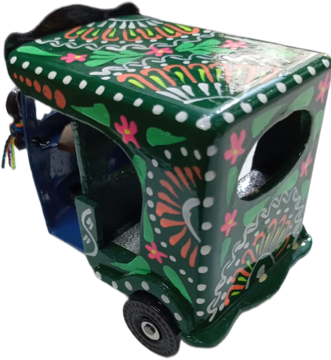 Truck Art Rickshaw (W-7cm:H-10cm:L-12.5cm) - Image 8