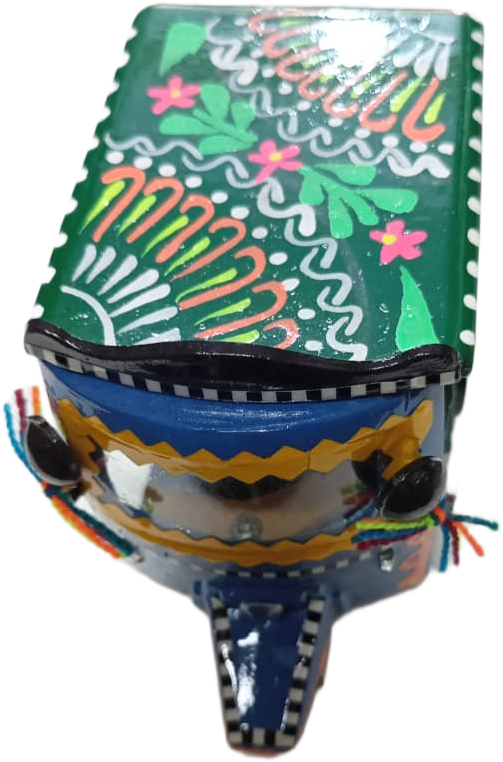 Truck Art Rickshaw (W-7cm:H-10cm:L-12.5cm) - Image 10