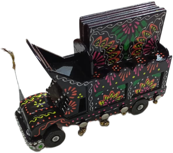 Truck Art Truck & Tea Coaster Set Of 6 - Image 6