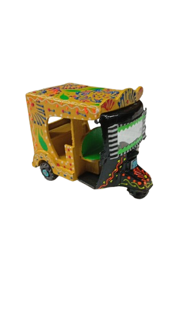 Truck Art Rickshaw (W-7cm:H-10cm:L-12.5cm) - Image 6
