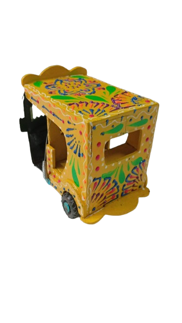 Truck Art Rickshaw (W-7cm:H-10cm:L-12.5cm) - Image 10