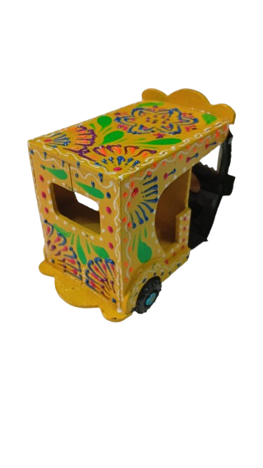 Truck Art Rickshaw (W-7cm:H-10cm:L-12.5cm) - Image 11