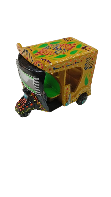 Truck Art Rickshaw (W-7cm:H-10cm:L-12.5cm) - Image 6
