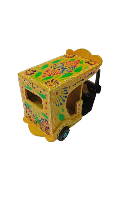 Truck Art Rickshaw (W-7cm:H-10cm:L-12.5cm) - Image 8