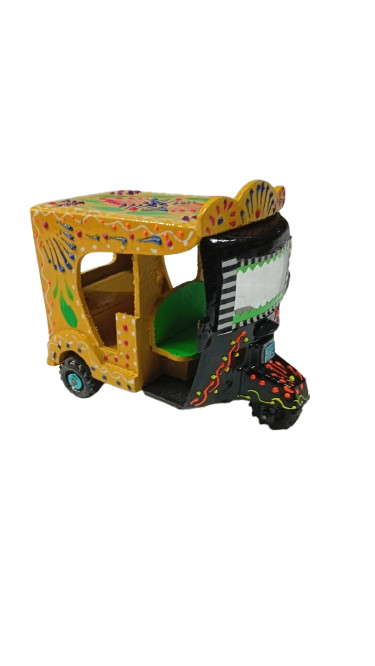 Truck Art Rickshaw (W-7cm:H-10cm:L-12.5cm) - Image 9