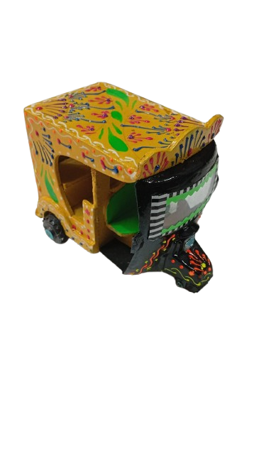 Truck Art Rickshaw (W-7cm:H-10cm:L-12.5cm) - Image 6