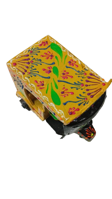 Truck Art Rickshaw (W-7cm:H-10cm:L-12.5cm) - Image 7