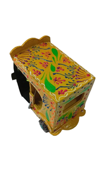 Truck Art Rickshaw (W-7cm:H-10cm:L-12.5cm) - Image 8