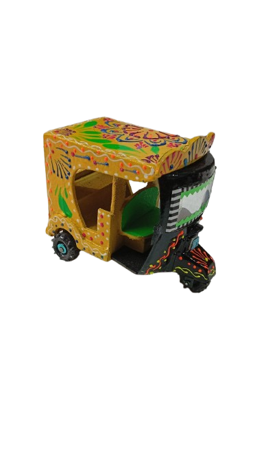 Truck Art Rickshaw (W-7cm:H-10cm:L-12.5cm) - Image 6