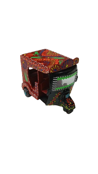 Truck Art Rickshaw (W-7cm:H-10cm:L-12.5cm) - Image 5