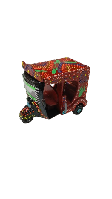 Truck Art Rickshaw (W-7cm:H-10cm:L-12.5cm) - Image 6
