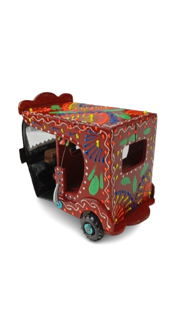 Truck Art Rickshaw (W-7cm:H-10cm:L-12.5cm) - Image 8