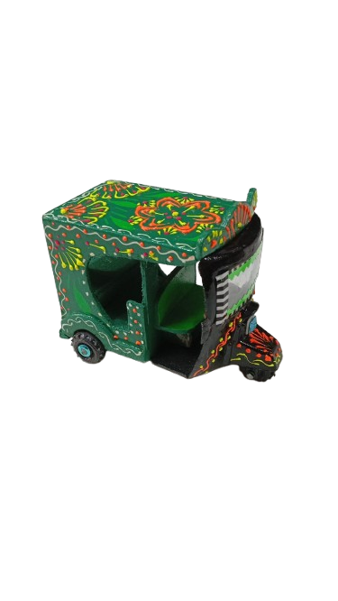 Truck Art Rickshaw (W-7cm:H-10cm:L-12.5cm) - Image 5