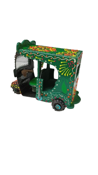 Truck Art Rickshaw (W-7cm:H-10cm:L-12.5cm) - Image 8