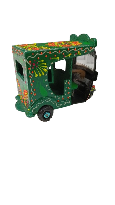 Truck Art Rickshaw (W-7cm:H-10cm:L-12.5cm) - Image 9