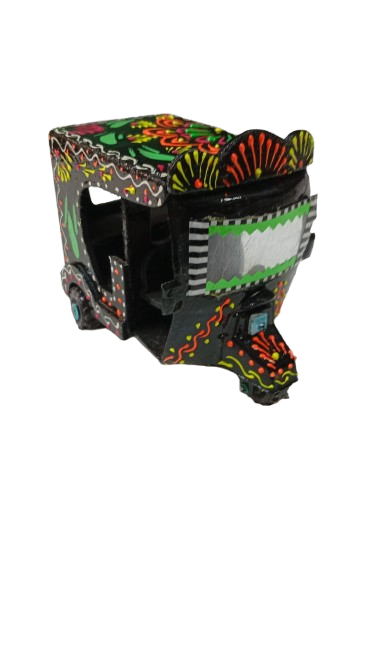 Truck Art Rickshaw (W-7cm:H-10cm:L-12.5cm) - Image 5
