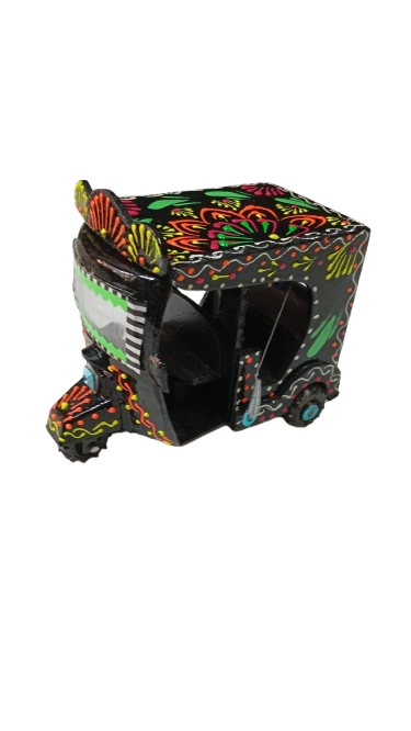 Truck Art Rickshaw (W-7cm:H-10cm:L-12.5cm) - Image 6