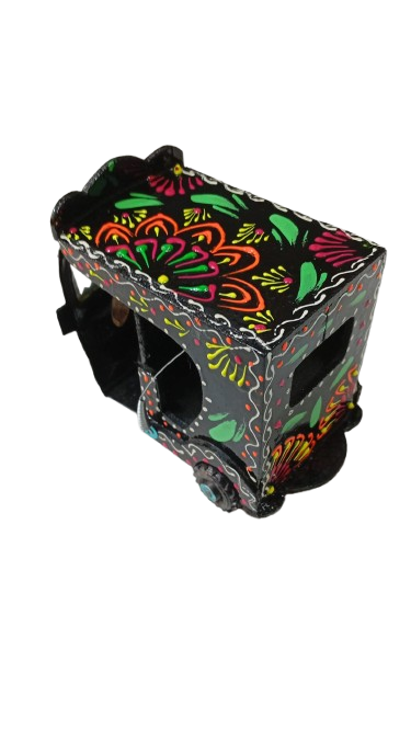 Truck Art Rickshaw (W-7cm:H-10cm:L-12.5cm) - Image 9