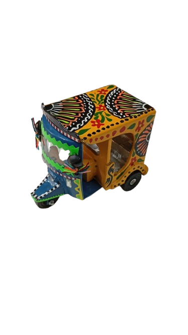 Truck Art Rickshaw (W-7cm:H-10cm:L-12.5cm) - Image 7