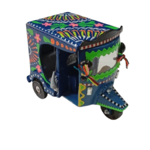 Truck Art Rickshaw (W-7cm:H-10cm:L-12.5cm)