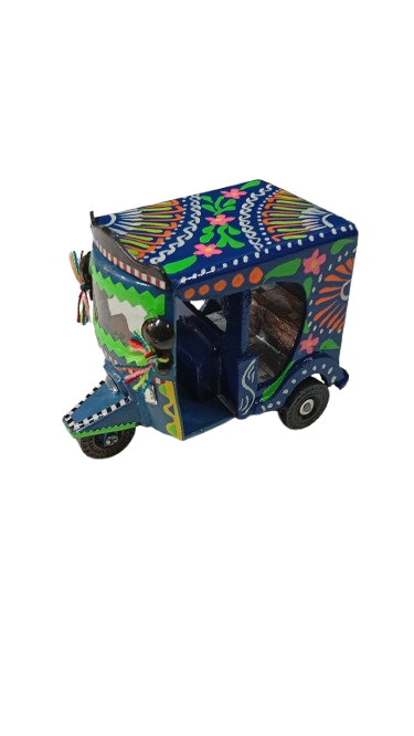 Truck Art Rickshaw (W-7cm:H-10cm:L-12.5cm) - Image 6
