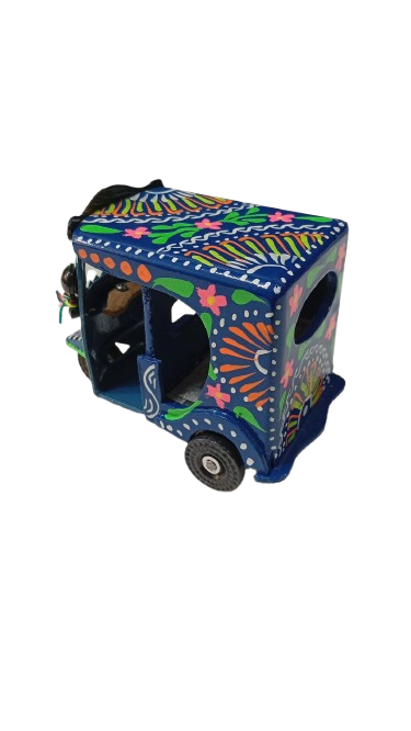 Truck Art Rickshaw (W-7cm:H-10cm:L-12.5cm) - Image 8