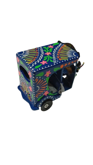 Truck Art Rickshaw (W-7cm:H-10cm:L-12.5cm) - Image 9