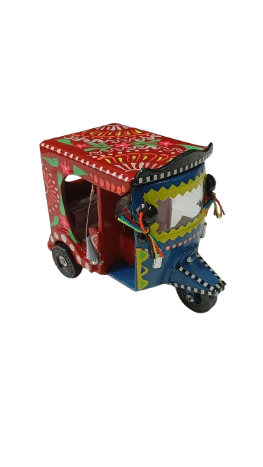 Truck Art Rickshaw (W-7cm:H-10cm:L-12.5cm) - Image 5