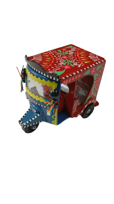 Truck Art Rickshaw (W-7cm:H-10cm:L-12.5cm) - Image 6