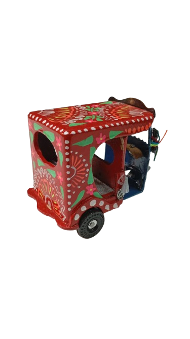 Truck Art Rickshaw (W-7cm:H-10cm:L-12.5cm) - Image 9